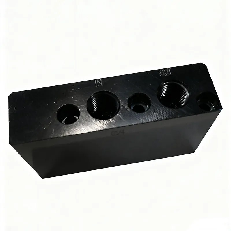 Корпус главного запорного клапана для пневматической системы промышленного оборудования