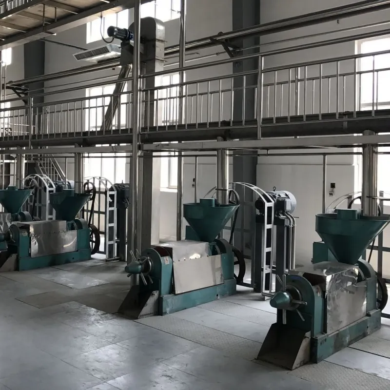 Полностью автоматическая линия отжима масла PLC
