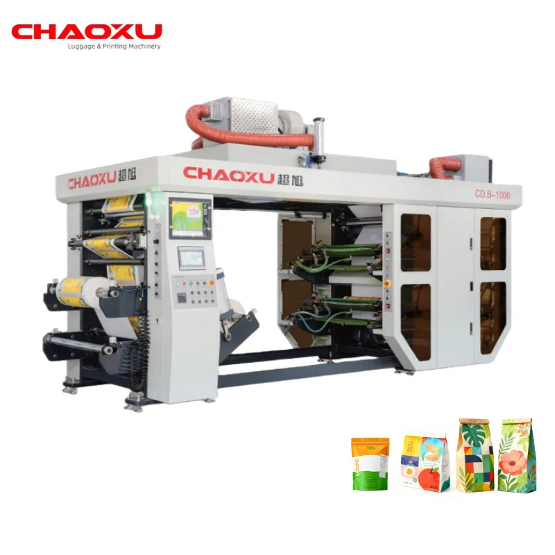 Полностью автоматическая многоуровневая флексографская печатная машина