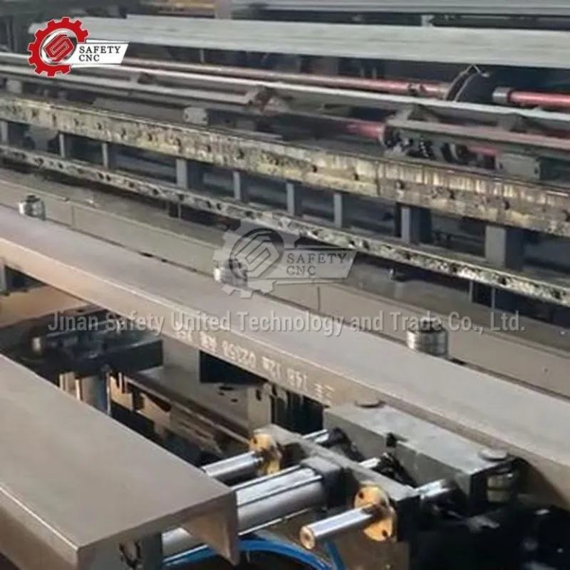 Автоматическая Линия для пробивки и рубки швеллерной стали в трёх стороне с ЧПУ, UL-0816