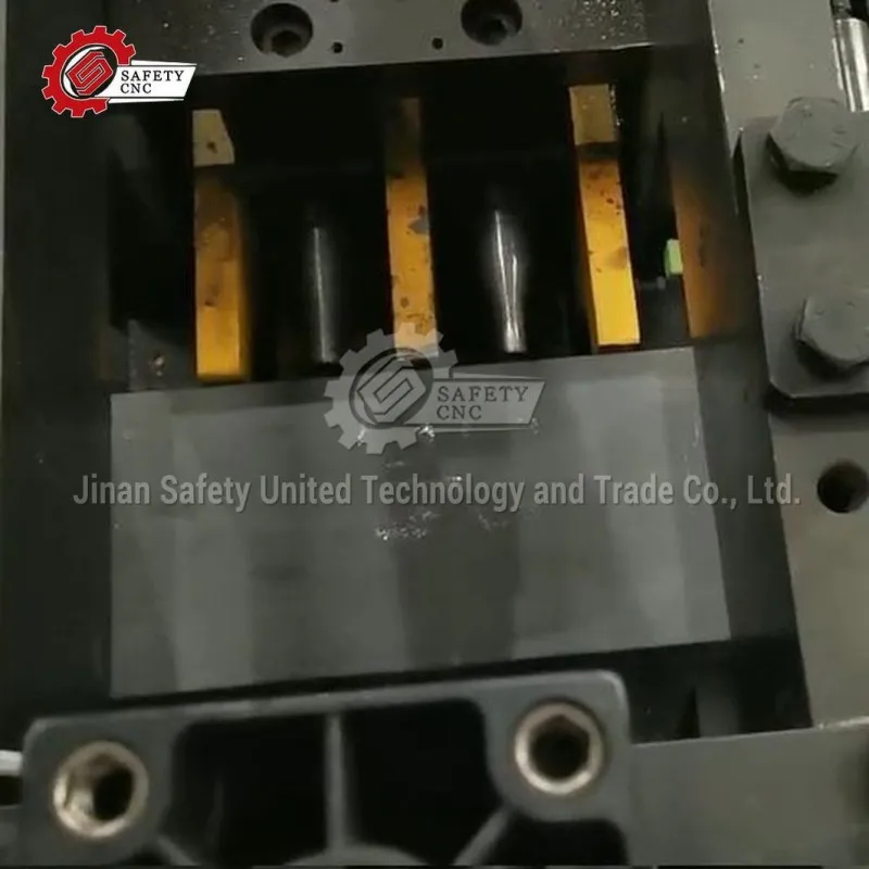 Автоматическая Линия для пробивки и рубки швеллерной стали в трёх стороне с ЧПУ, UL-0816