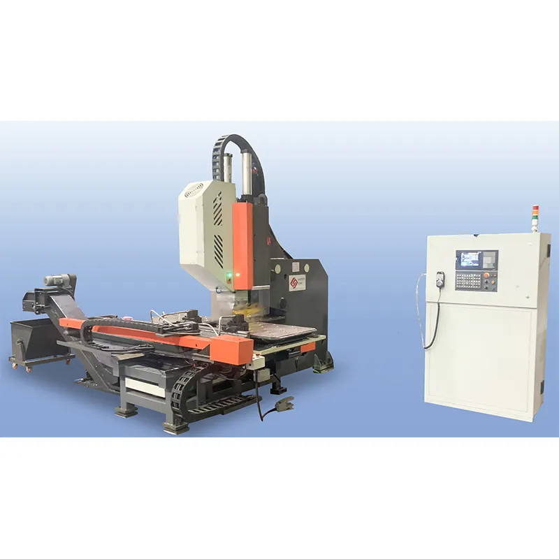 Сверлильный станок для листовой стали с C-образной конструкцией с ЧПУ . МОДЕЛЬ:HD1280