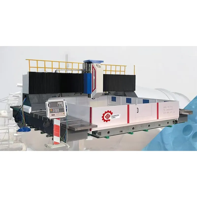 Портальный Сверлильно- фрезерный станок с ЧПУ для трубных досок, теплообменник и фланца , PMD4040, PMD5050, PMD8080