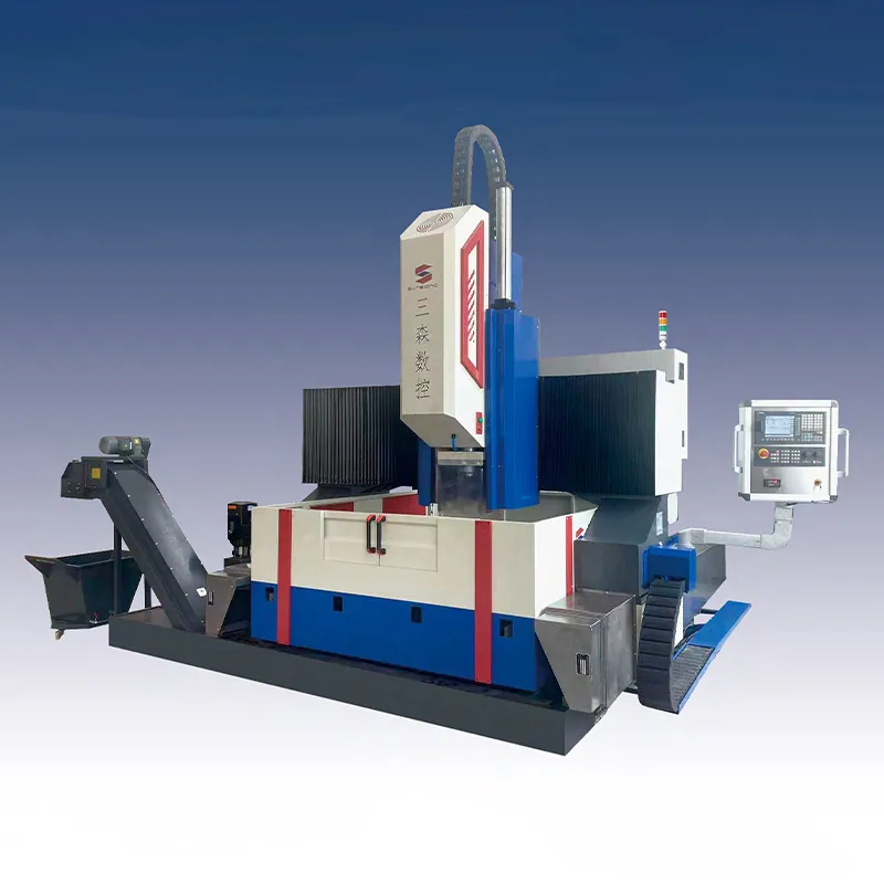 Портальный Сверлильно- фрезерный станок с ЧПУ для трубных досок, теплообменника и фланца. PXD3030/5025/6030/7040