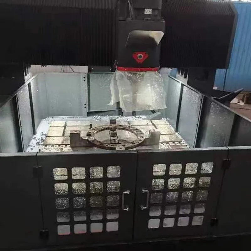 Портальный Сверлильно-фрезерный станок с гидравлическим патроном с ЧПУ. PHD1212