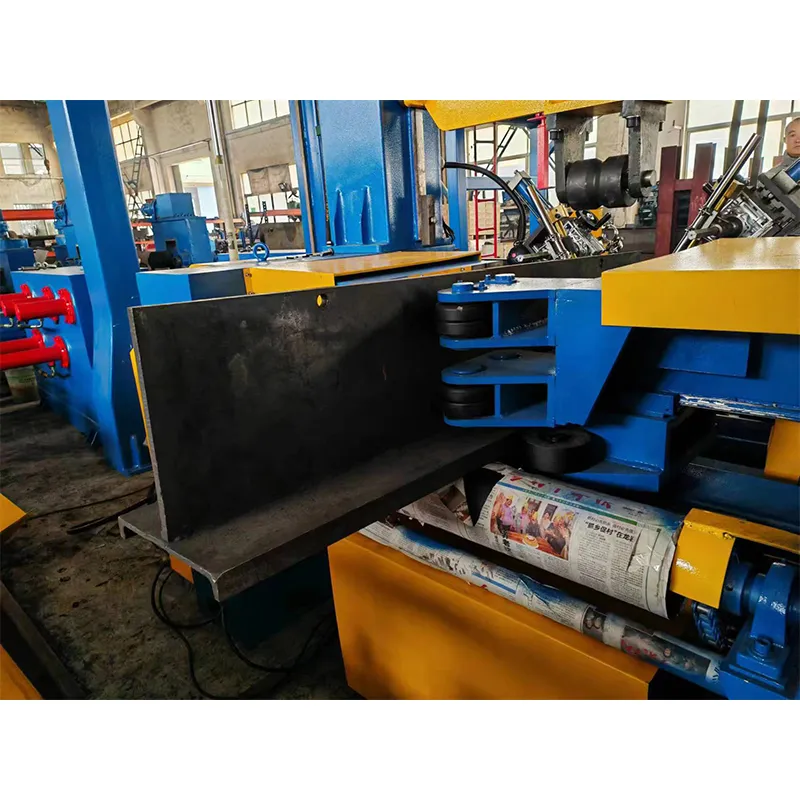 3 в 1 Комбинированный станок для для сборки, сварки и правки  двутавровой балки, ZHJ-2000