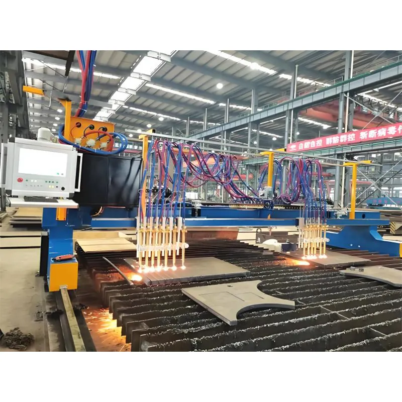 Газовый-плазменный многоголовный режущий станок с ЧПУ, CNC/GDZ-4000