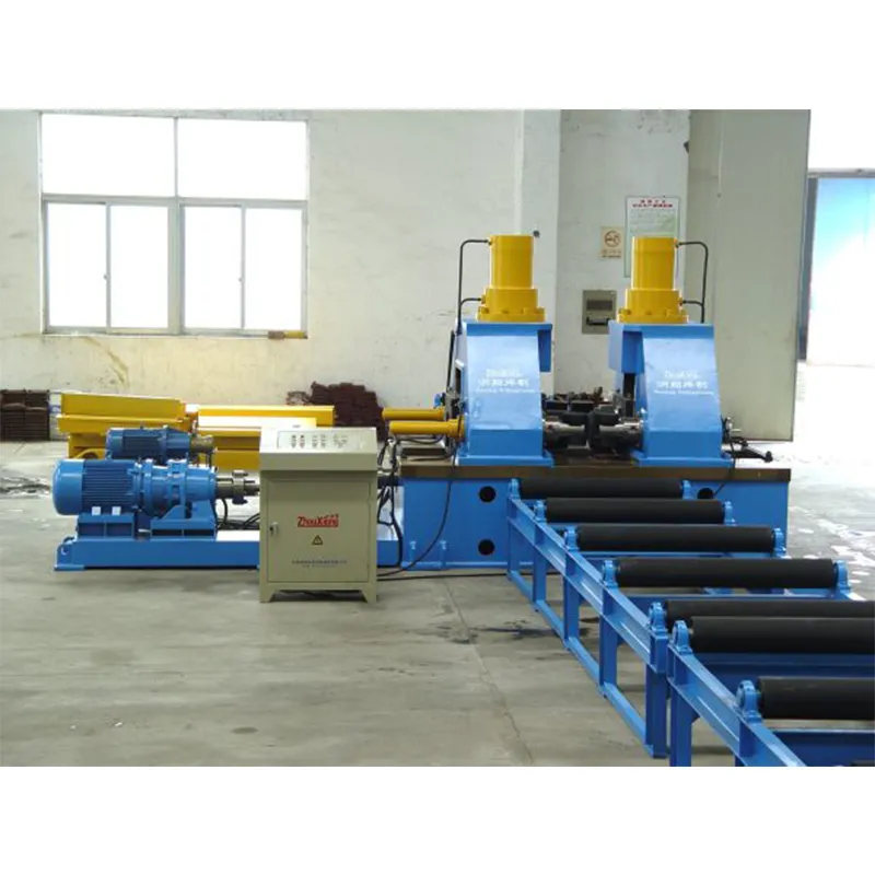 Гидравлический  станок  для  правки  двутавровых балок