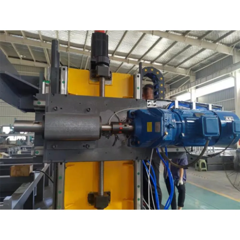 Автоматический Горизонтальный Одношпиндельный станок для сверления уголка, двутавра и трубы с ЧПУ, Модель DB12070