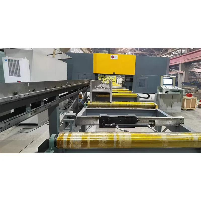 Автоматический Трёхкоординалыный сверлильный станок для двутавровой балки, BHD1206A