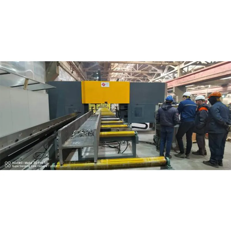 Автоматический Трёхкоординалыный сверлильный станок для двутавровой балки, BHD1206A