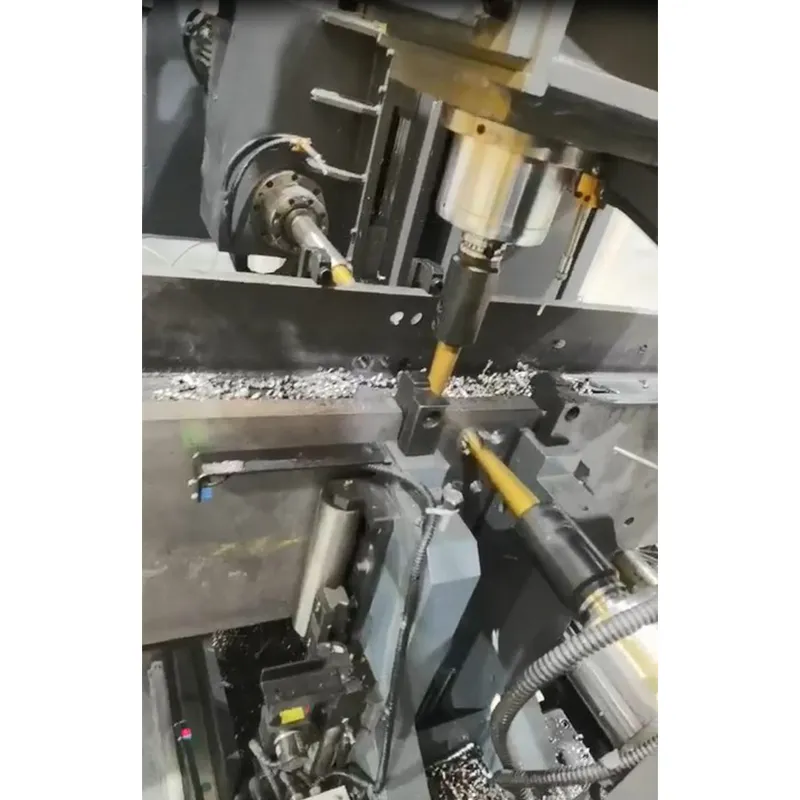 Автоматический Трёхкоординалыный сверлильный станок для двутавровой балки, BHD1206A