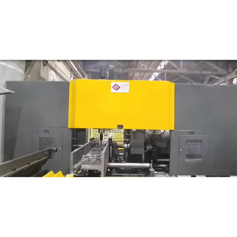 Автоматический Трёхкоординалыный сверлильный станок для двутавровой балки, BHD1206A