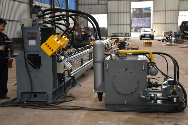 Автоматическая Линия для пробивки, маркировки и резки швеллера и листового стали, BP1410, BP1412