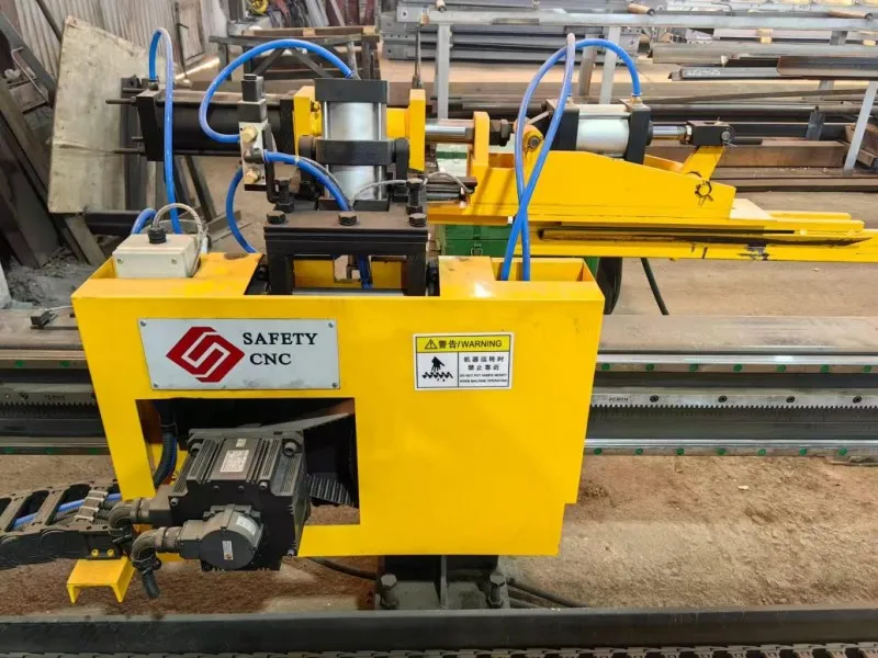 Автоматическая Линия для пробивки, маркировки и резки швеллера и листового стали, BP1410, BP1412