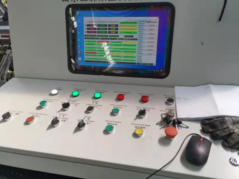 Автоматическая Линия для пробивки, маркировки и резки швеллера и листового стали, BP1410, BP1412