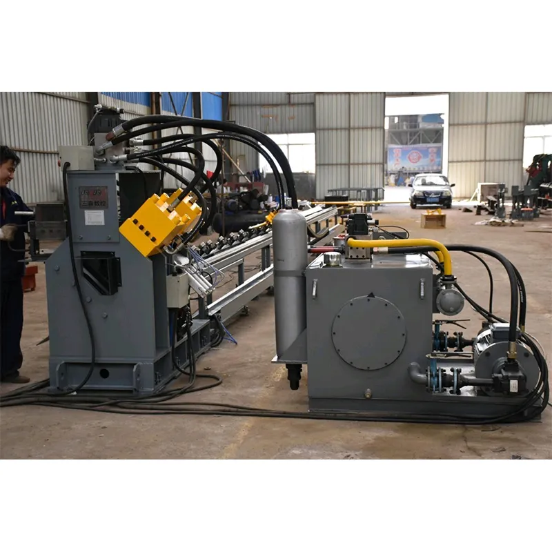 Автоматическая Линия для пробивки, маркировки и резки швеллера и листового стали, BP1410, BP1412