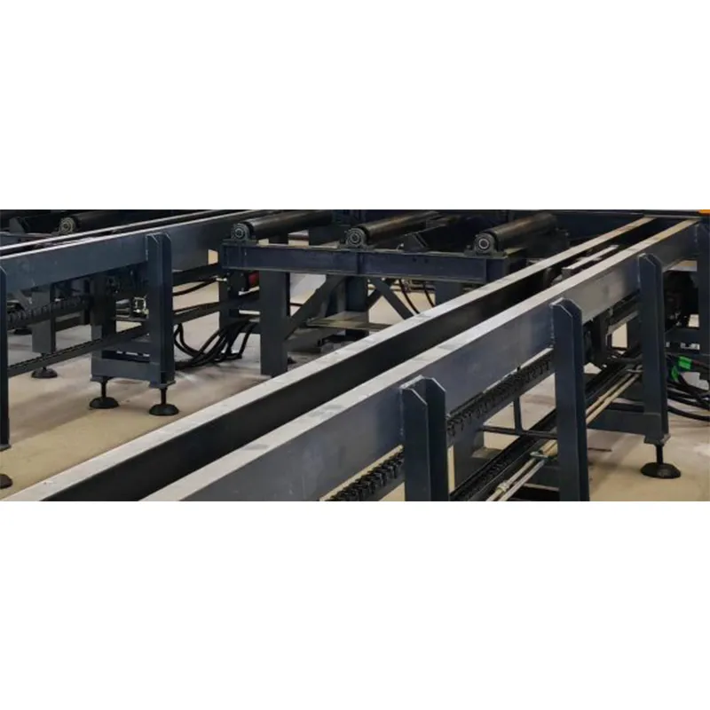 Автоматический Трёхкоординальный сверлильный станок для двутавровой балки. CBD700