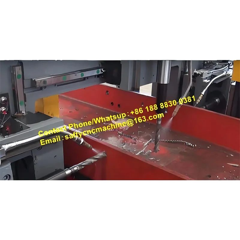 Автоматический Трёхкоординатный сверлильный станок с ЧПУ для двутавровой балки подвижного портала, BD3028