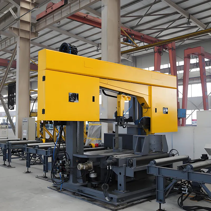 Портальный Поворочный Ленточнопильный станок с ЧПУ, DHR1100