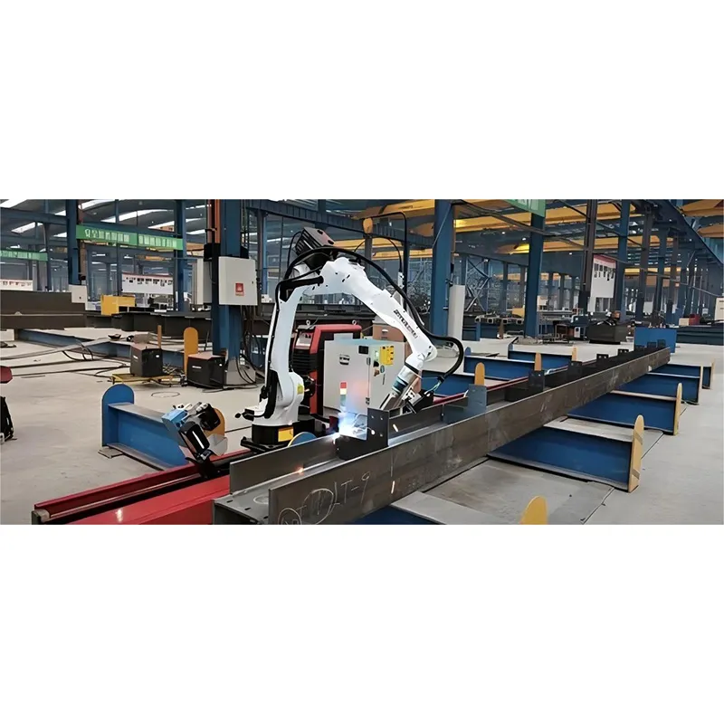 Сварочная станция SWL-CNC-15000 с роботом перемещение по рельсу BR-2010A Pro