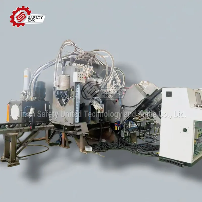 Автоматическая линия для сверления, маркировки и резания уголковой стали с ЧПУ, BL2532, BL3635