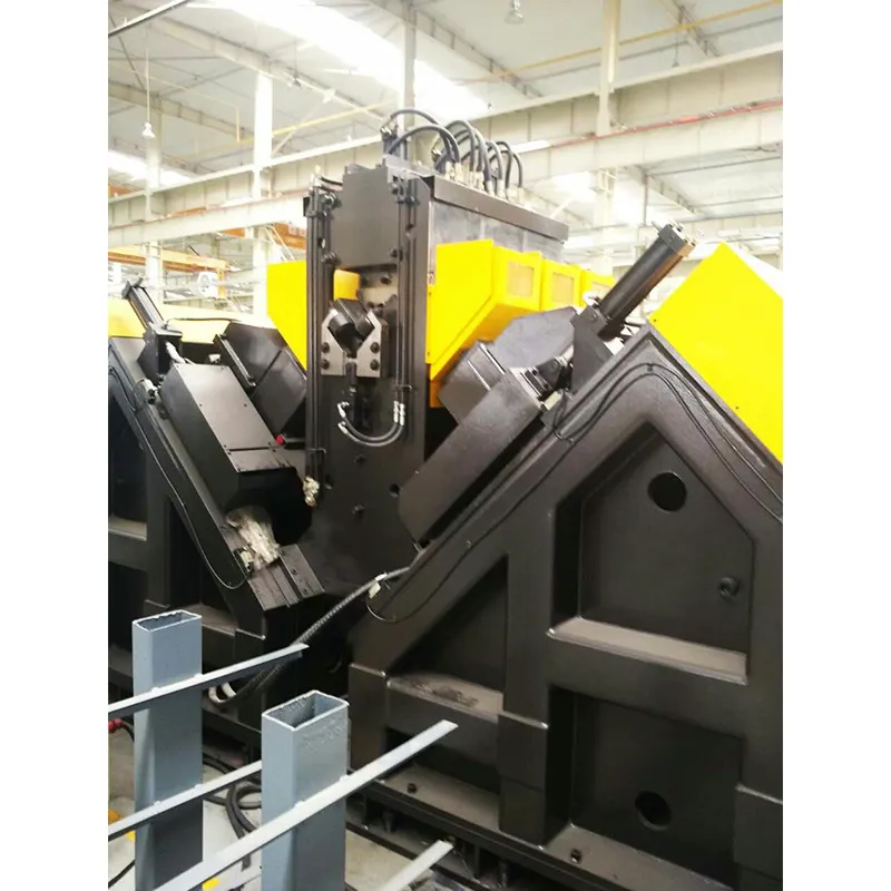 Высокоскоростная линия для сверления, маркировки и резания уголковой стали с ЧПУ ADM2532, ADM3635