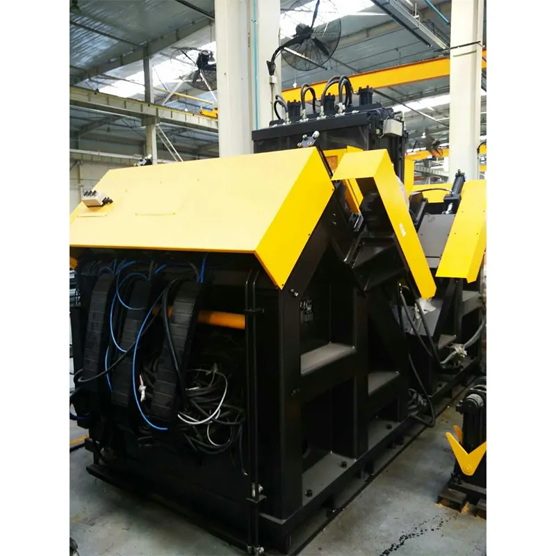 Высокоскоростная линия для сверления, маркировки и резания уголковой стали с ЧПУ ADM2532, ADM3635