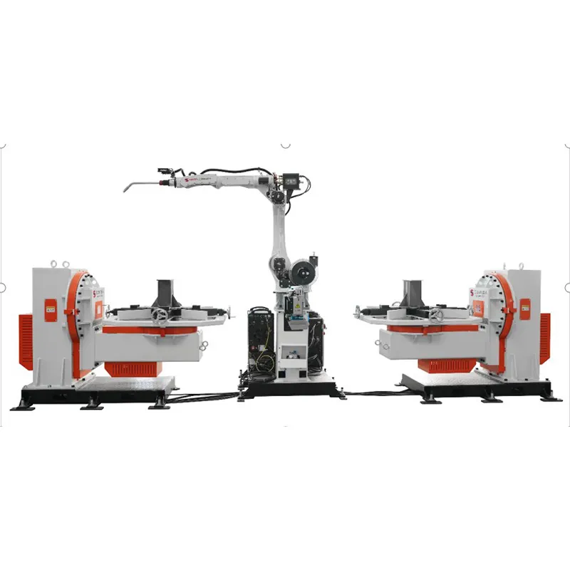 Интеллектуальный сварочная станция по роботам для сварки основания опоры с ЧПУ , TJH120/1, TJH120/2