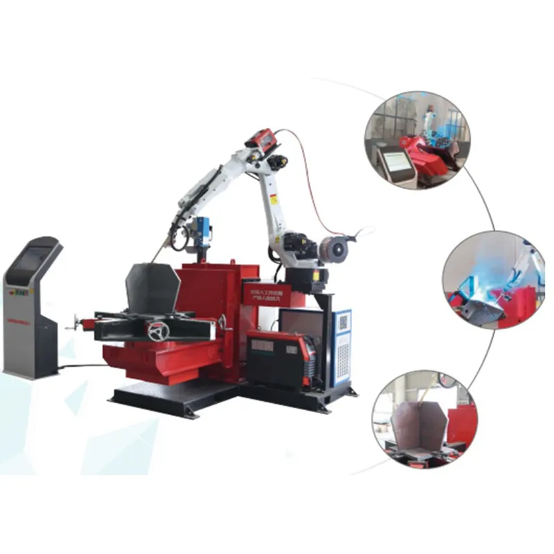 Интеллектуальный сварочная станция по роботам для сварки основания опоры с ЧПУ , TJH120/1, TJH120/2