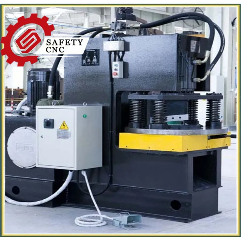 Гидравлический станок для обрезки уголков в электропередаче