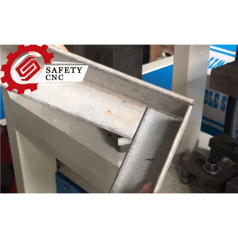 Гидравлический станок для обрезки уголков в электропередаче