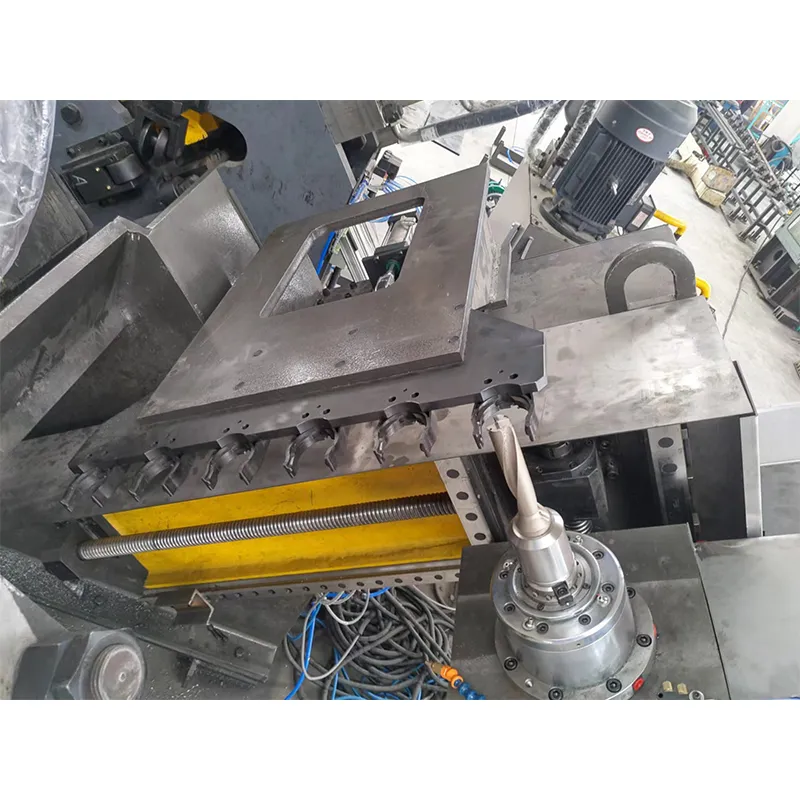 Интеграционный станок для сверления, пробивки, маркировки и резки уголковой стали с ЧПУ. CDM2020, CDM2532, CDM3635