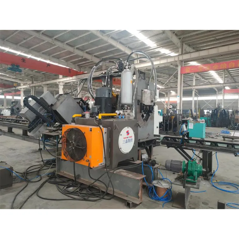 Интеграционный станок для сверления, пробивки, маркировки и резки уголковой стали с ЧПУ. CDM2020, CDM2532, CDM3635