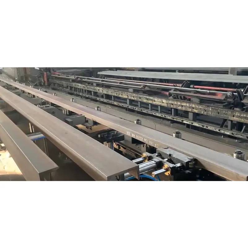 Линия для пробивки, маркировки и резки уголка, швеллерной стали в трёх стороне с ЧПУ, серия JCBX2010.