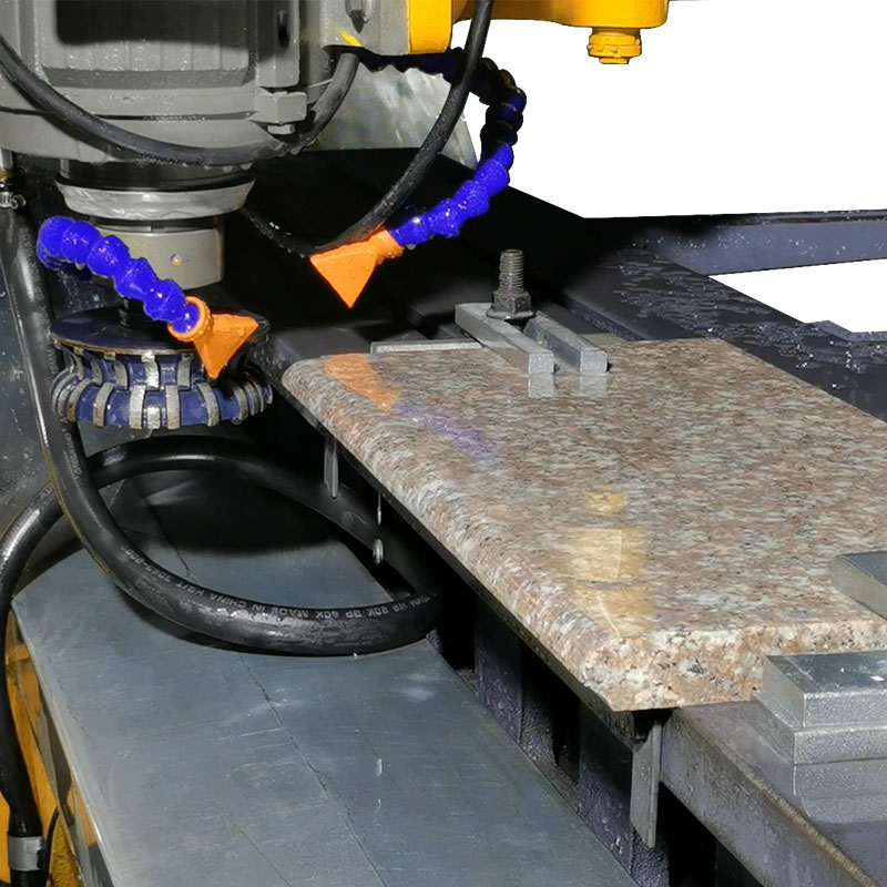 Многофункциональный станок для резки и профилирования кромки камня HLS-3800