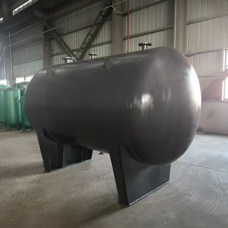 Большой горизонтальный вакуумный резервуар для хранения бесшовный углеродистая сталь