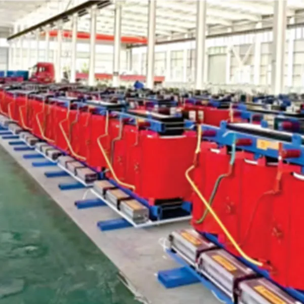 Открытый сухой (незалитый) распределительный трансформатор класса 10 кВ серии SGB10/12/14/18