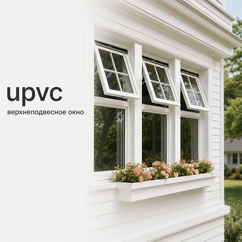 UPVC Верхнеподвесное окно