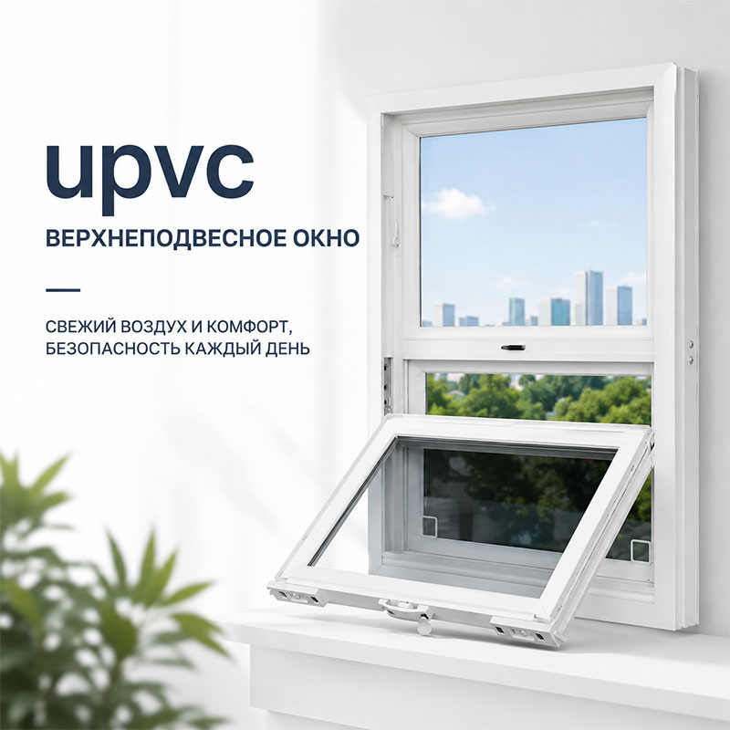 UPVC Верхнеподвесное окно