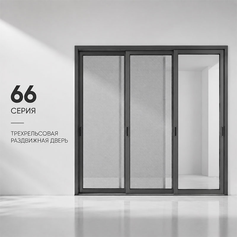 Раздвижная дверь серии 66