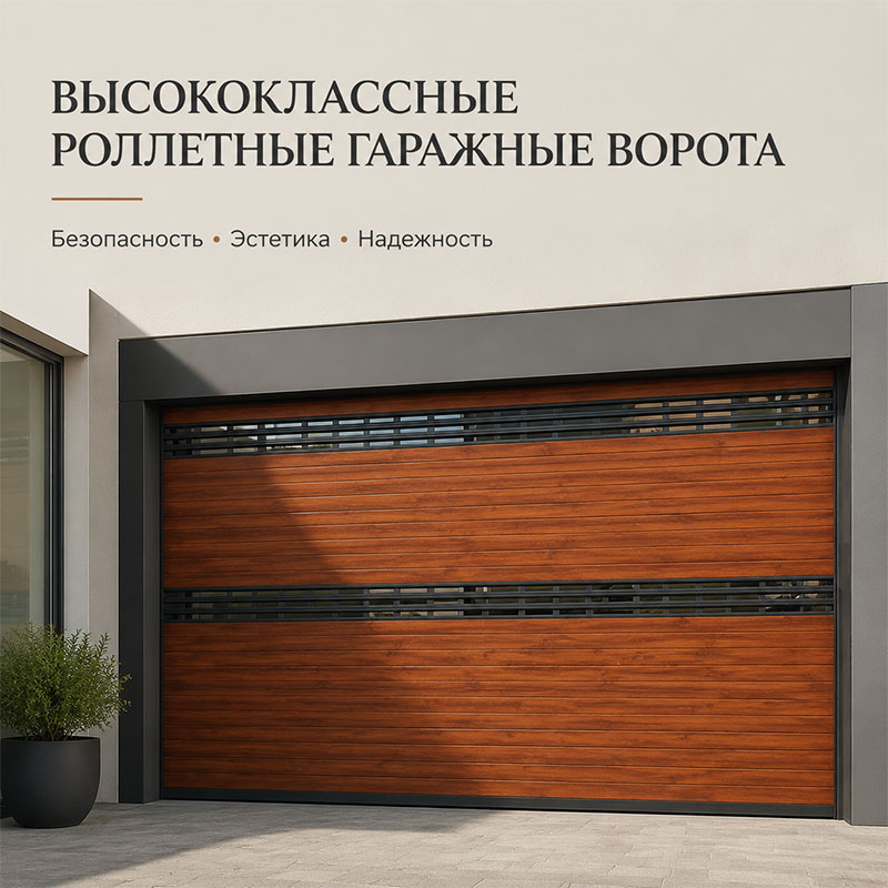 Серия премиальных роллетных ворот