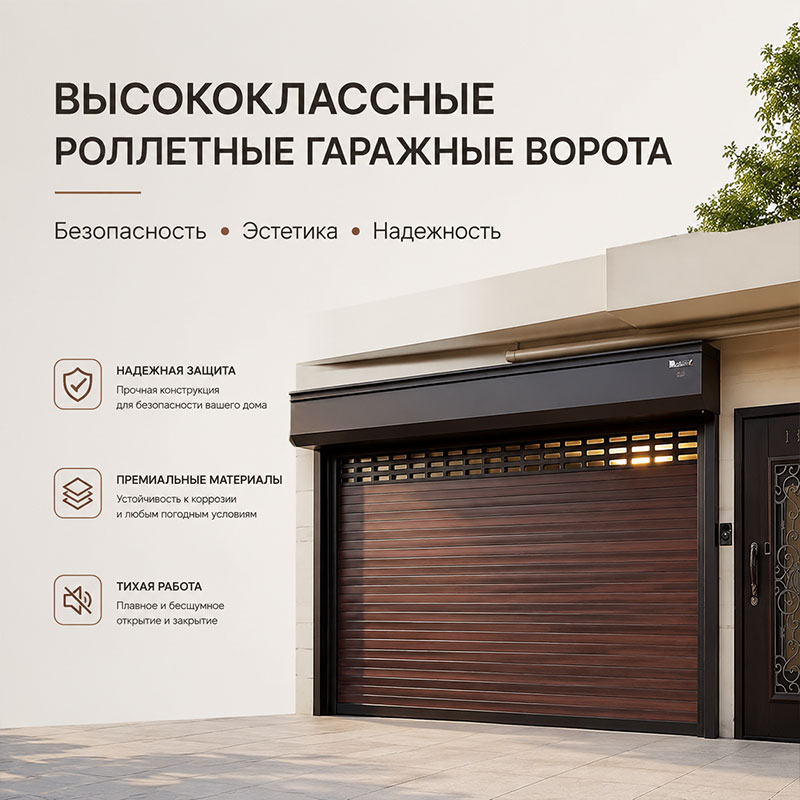 Серия премиальных роллетных ворот