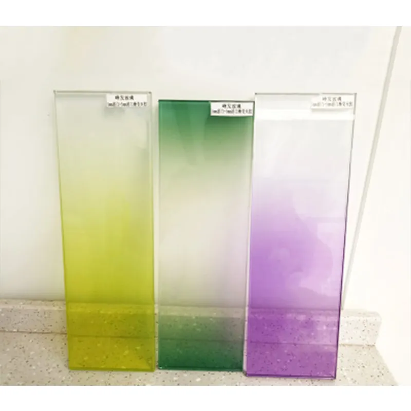 Эмалированное многослойное стекло