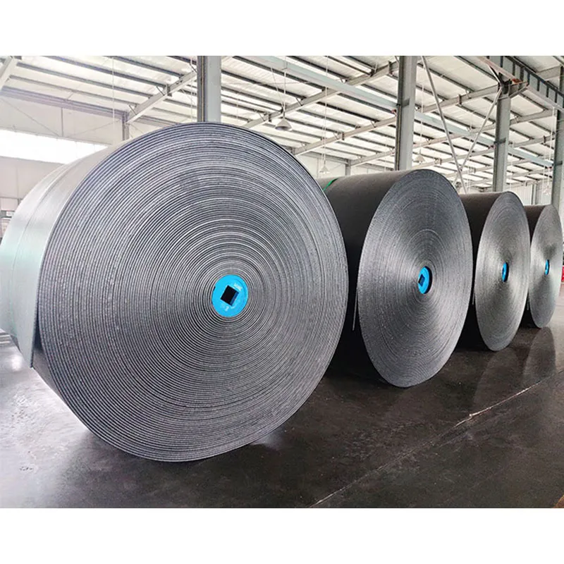 ПВХ / ПВГ огнестойкая конвейерная лента с цельновулканизированным каркасом