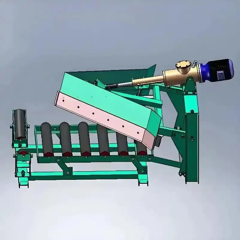 Плужковый разгрузчик