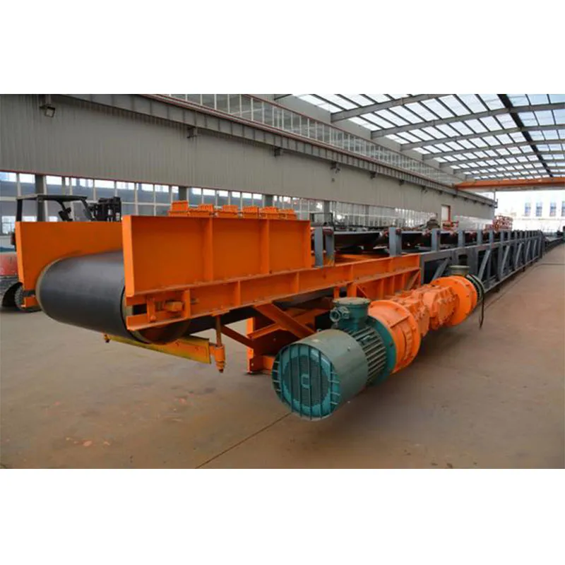 Телескопический конвейер для шахт