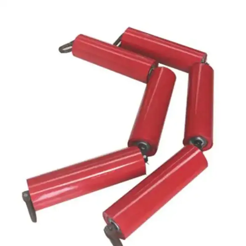 Трехсекционные конвейерные ролики