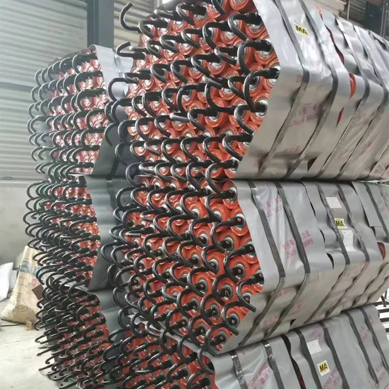 Трехсекционные конвейерные ролики