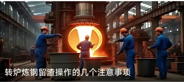 Важные особенности операции оставления шлака при конвертерной плавке стали